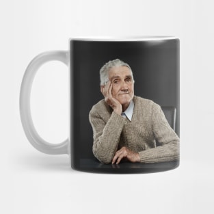 Happy senior man Mug